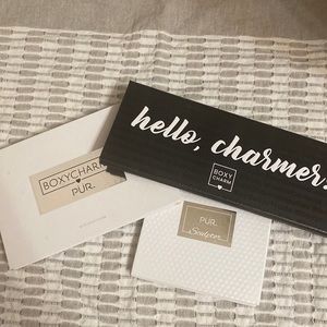 2 BRAND NEW NEVER USED       PUR X BOXYCHARM PALLETS plus 1 sculpter pallet !!